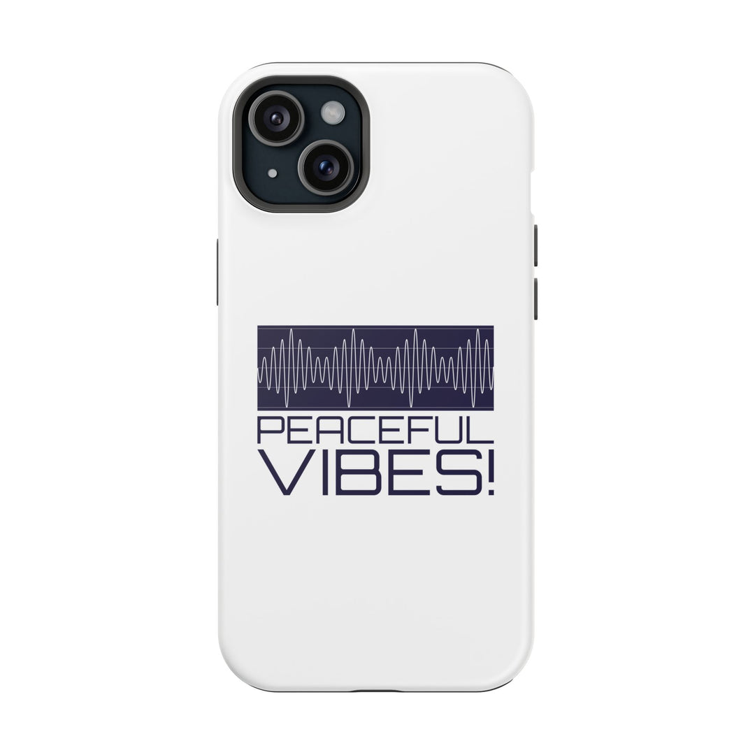 "Peaceful Vibes 2.0" Magnetic iPhone Tough Cases  - Where Tranquility Meets Toughness