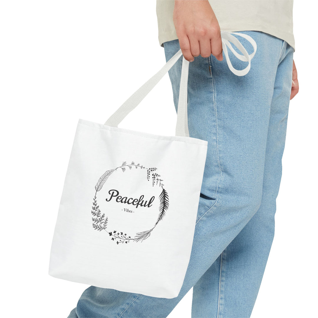 "Peaceful Vibes" Tote Bag