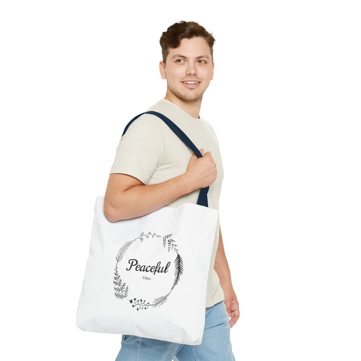 "Peaceful Vibes" Tote Bag