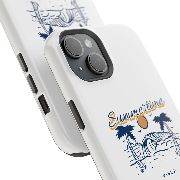 "Summertime Vibes" iPhone Case – Heatproof Your Style Magnetic Tough Cases