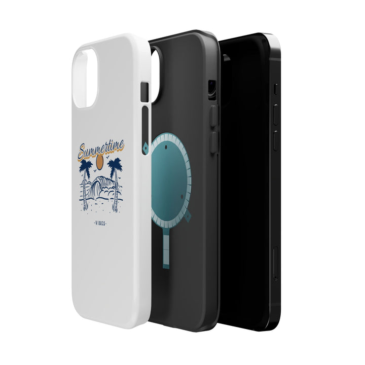 "Summertime Vibes" iPhone Case – Heatproof Your Style Magnetic Tough Cases