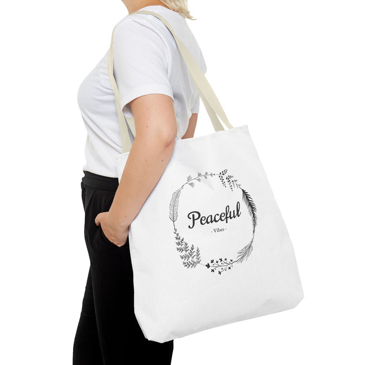 "Peaceful Vibes" Tote Bag