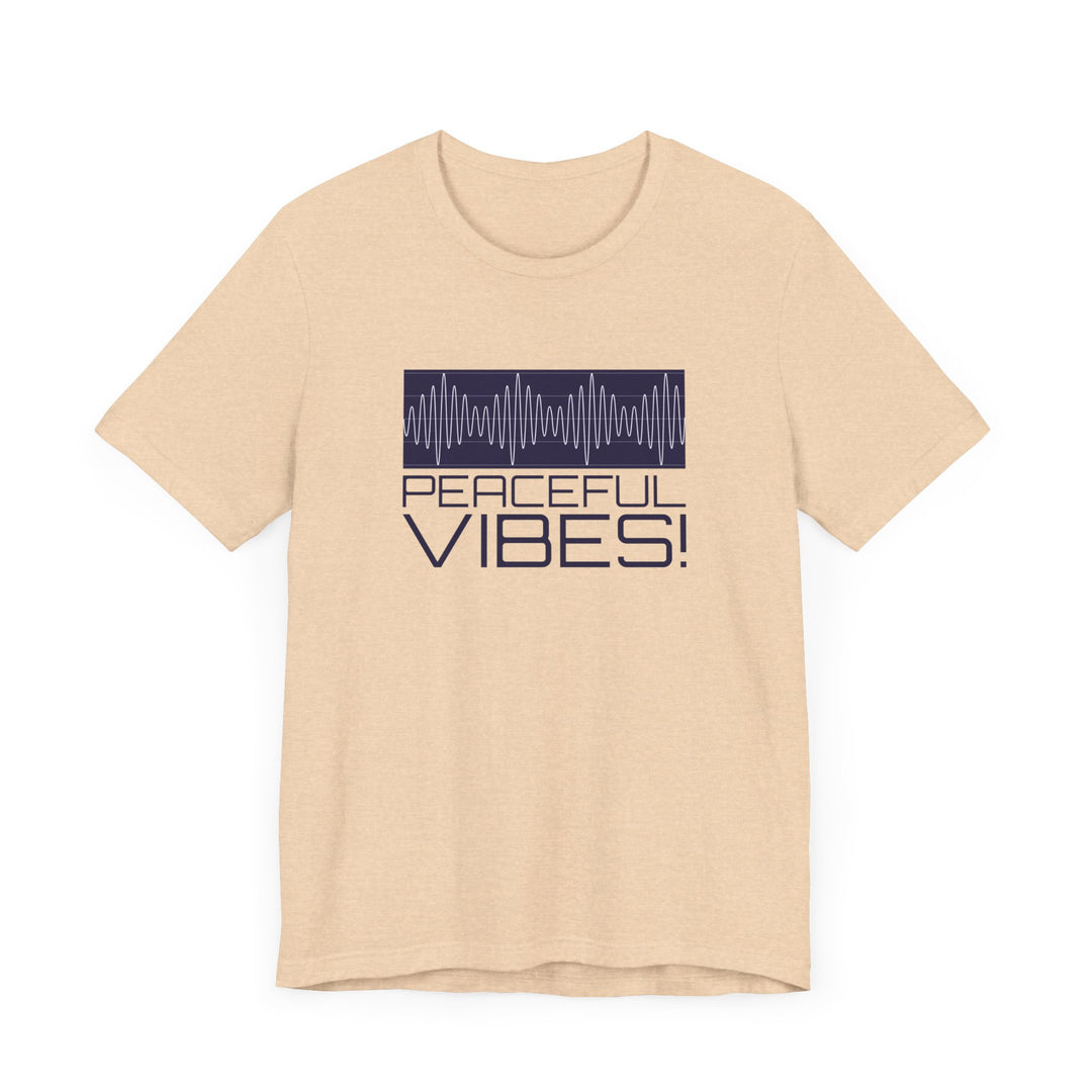 "Peaceful Vibes 2.0" Unisex Jersey Short Sleeve Tee