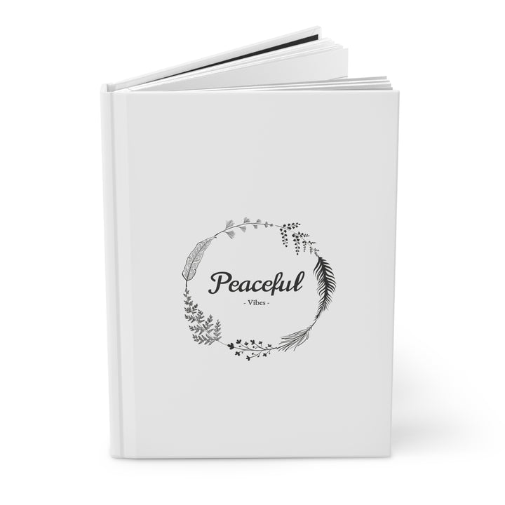 "Peaceful Vibes" Hardcover Journal Matte