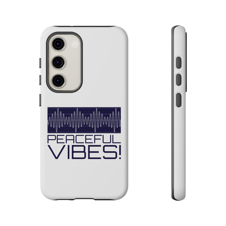 "Peaceful Vibes 2.0" Tough Cases For Androids