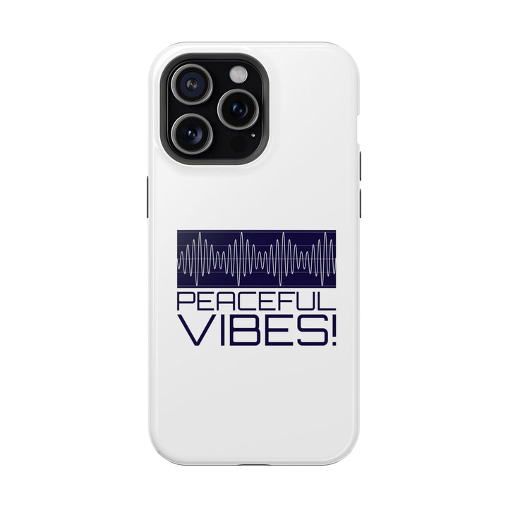 "Peaceful Vibes 2.0" Magnetic iPhone Tough Cases  - Where Tranquility Meets Toughness