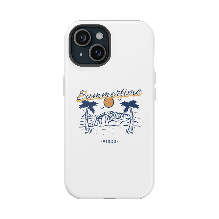 "Summertime Vibes" iPhone Case – Heatproof Your Style Magnetic Tough Cases