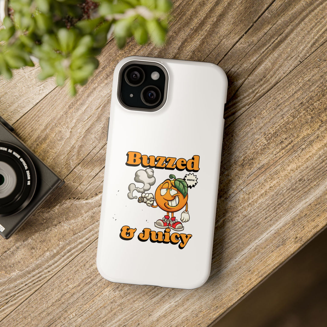 Buzzed & Juicy – Squeeze Me, I’m Toasted | MagSafe® iPhone Case