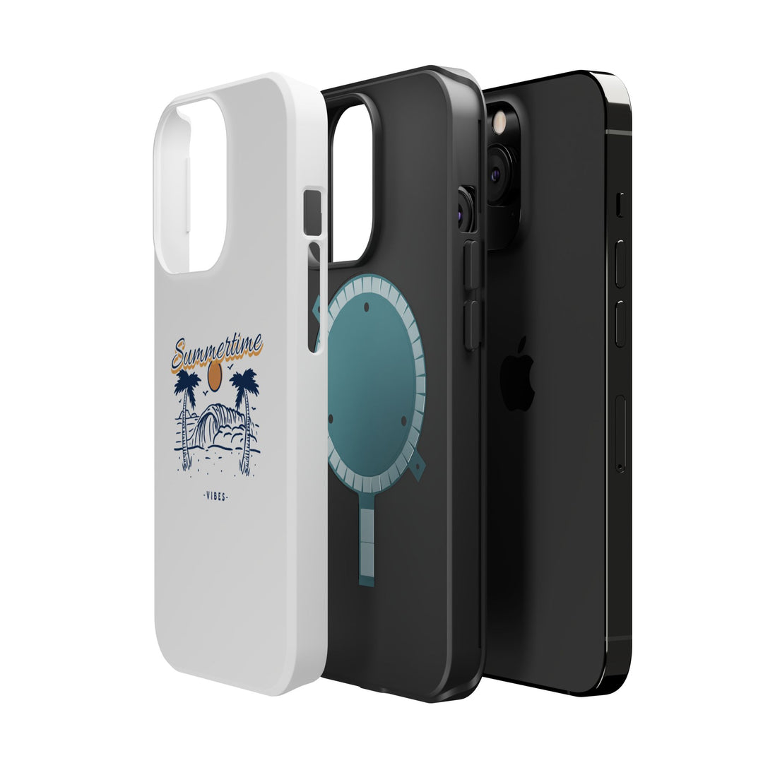 "Summertime Vibes" iPhone Case – Heatproof Your Style Magnetic Tough Cases