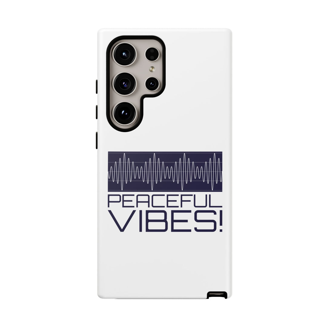 "Peaceful Vibes 2.0" Tough Cases For Androids