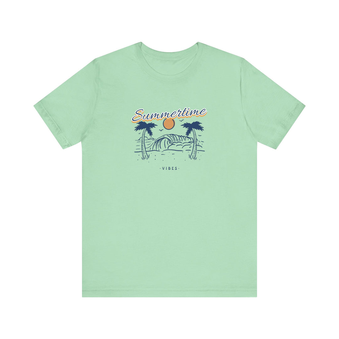 "Summertime Vibes" Unisex Jersey Short Sleeve Tee