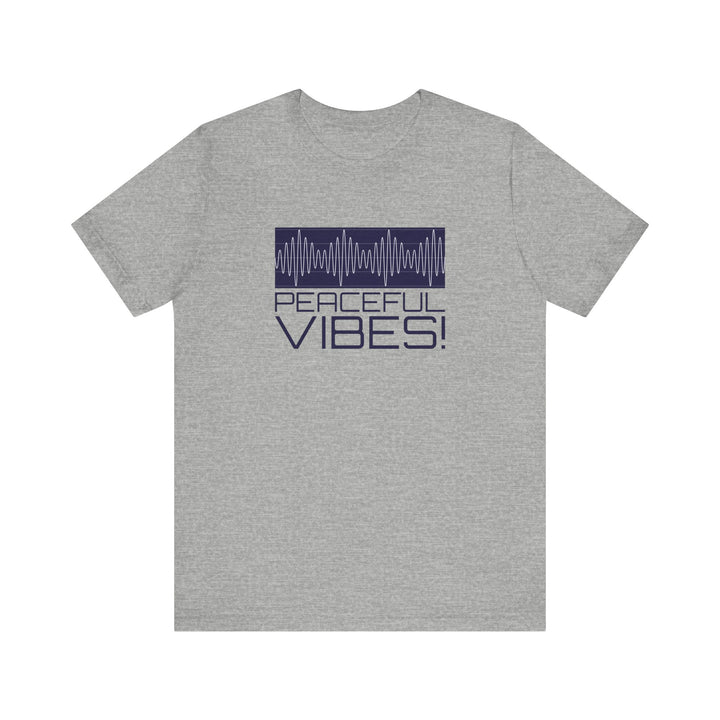 "Peaceful Vibes 2.0" Unisex Jersey Short Sleeve Tee