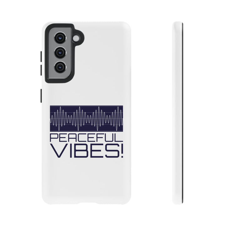 "Peaceful Vibes 2.0" Tough Cases For Androids