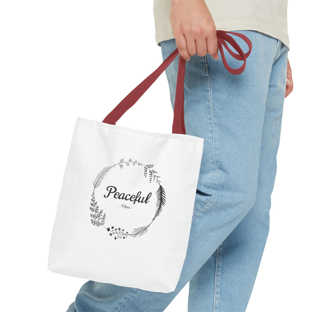 "Peaceful Vibes" Tote Bag