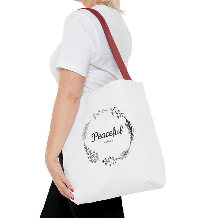 "Peaceful Vibes" Tote Bag