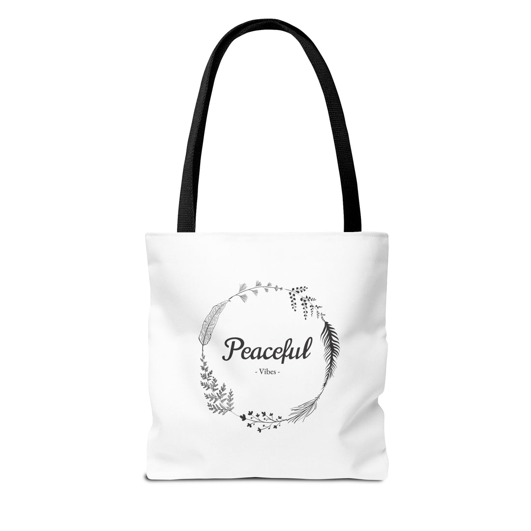 "Peaceful Vibes" Tote Bag