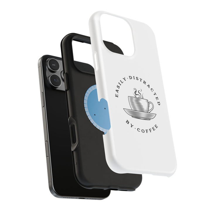Easily Distracted By Coffee – Spill-Proof Your Distraction MagSafe® iPhone Case