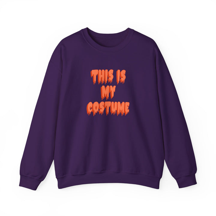 "This Is My Costume" - Own Halloween With Extra Spook Crewneck Sweatshirt