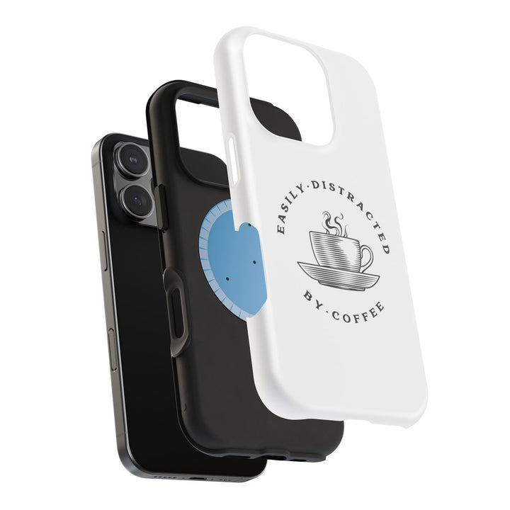Easily Distracted By Coffee – Spill-Proof Your Distraction MagSafe® iPhone Case