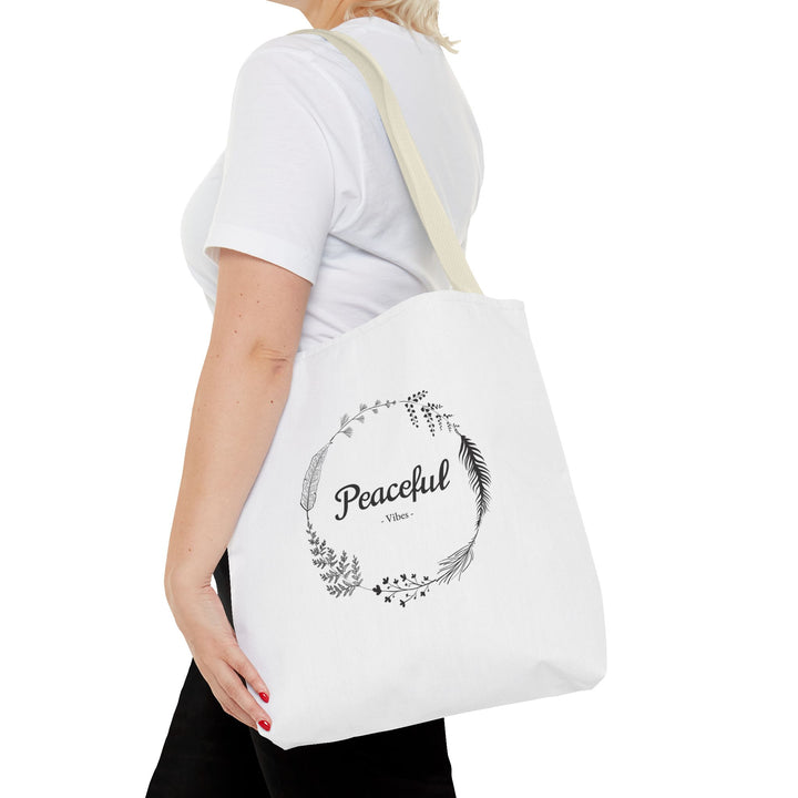 "Peaceful Vibes" Tote Bag