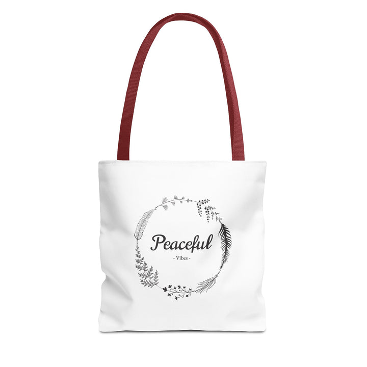 "Peaceful Vibes" Tote Bag