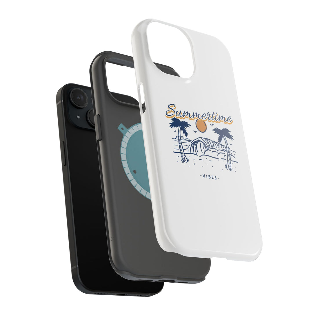 "Summertime Vibes" iPhone Case – Heatproof Your Style Magnetic Tough Cases