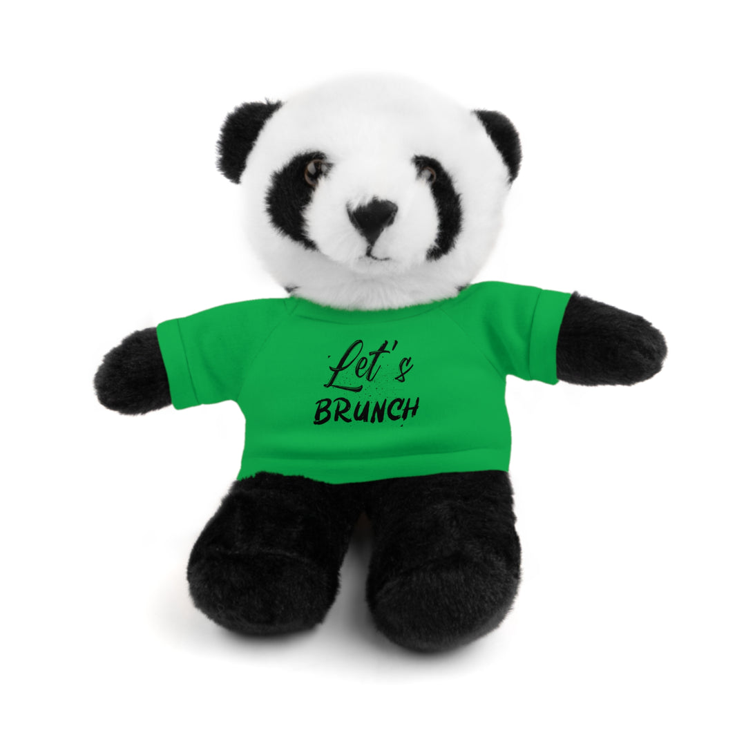 "Let's Brunch" Stuffed Animals with Tee = Cuddly Fun!