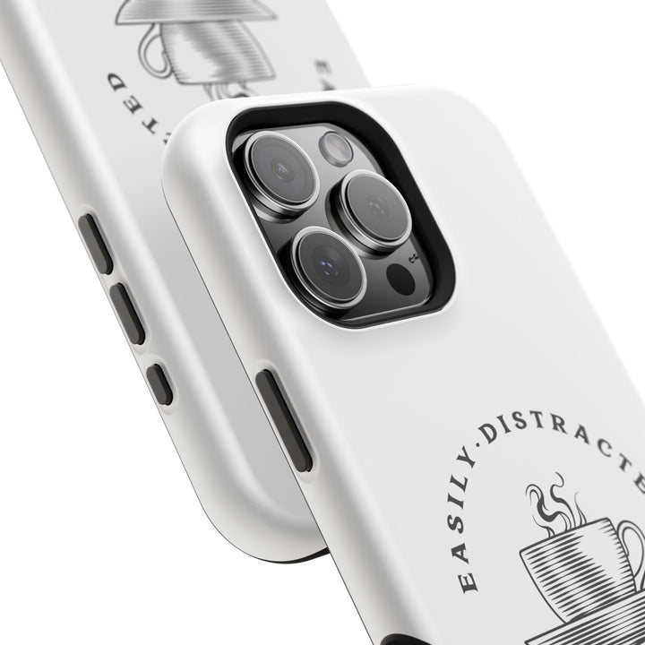 Easily Distracted By Coffee – Spill-Proof Your Distraction MagSafe® iPhone Case