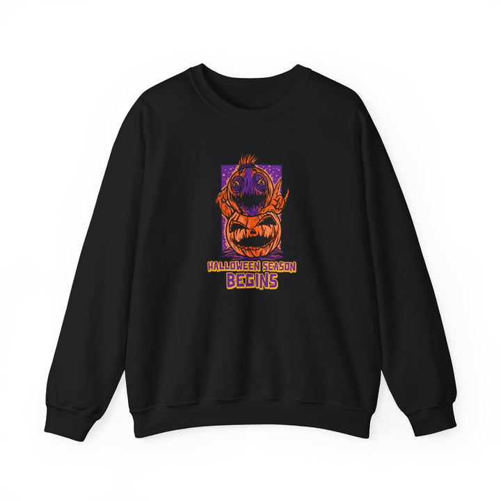 "Halloween Season Begins" - Start The Spookfest Crewneck Sweatshirt