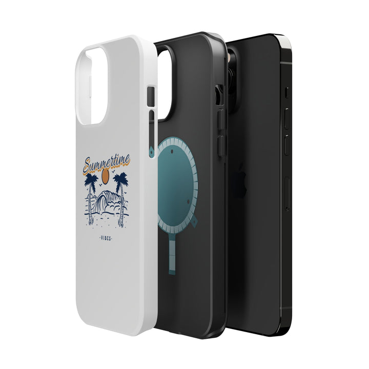 "Summertime Vibes" iPhone Case – Heatproof Your Style Magnetic Tough Cases