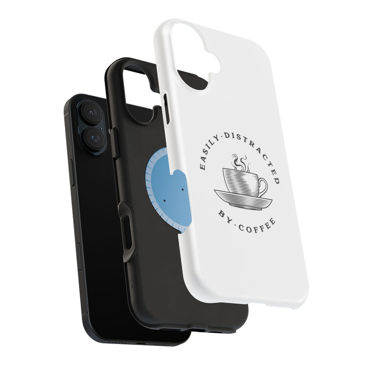 Easily Distracted By Coffee – Spill-Proof Your Distraction MagSafe® iPhone Case