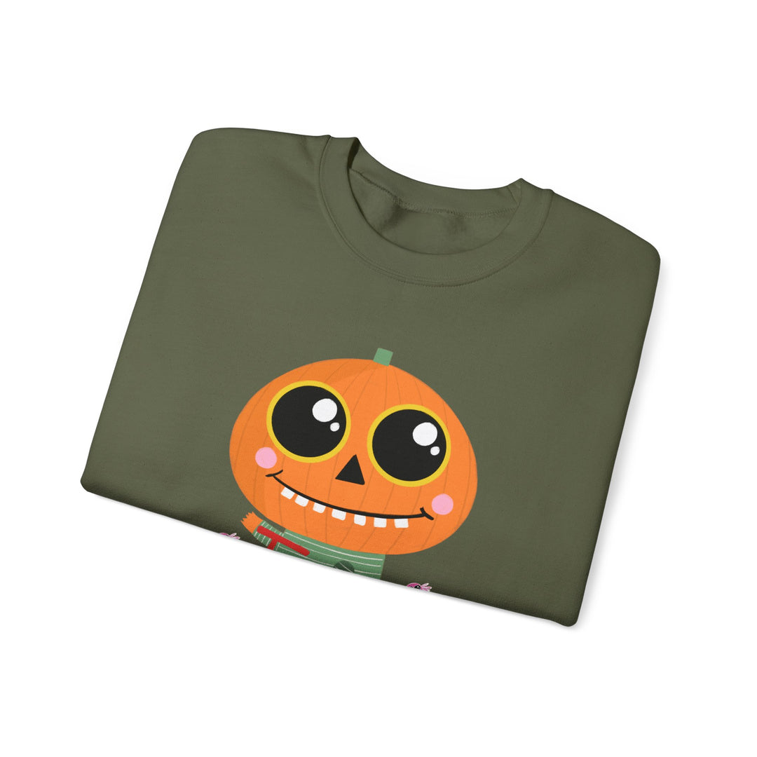 "Pumpkin Rider" - Rev Up Your Halloween Crewneck Sweatshirt