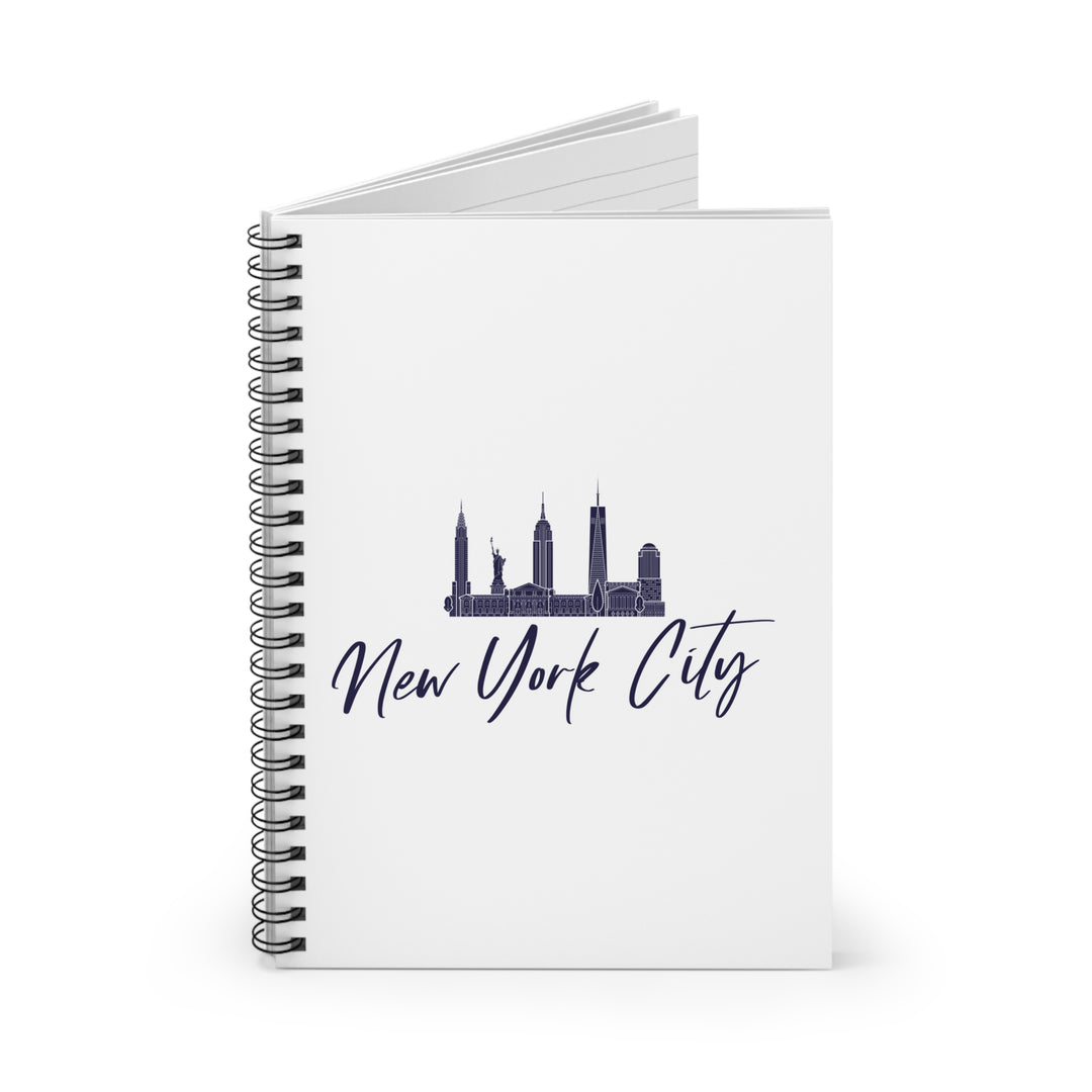 "New York City" Spiral Notebook - Ruled Line