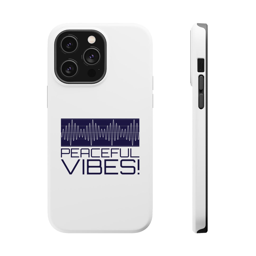 "Peaceful Vibes 2.0" Magnetic iPhone Tough Cases  - Where Tranquility Meets Toughness