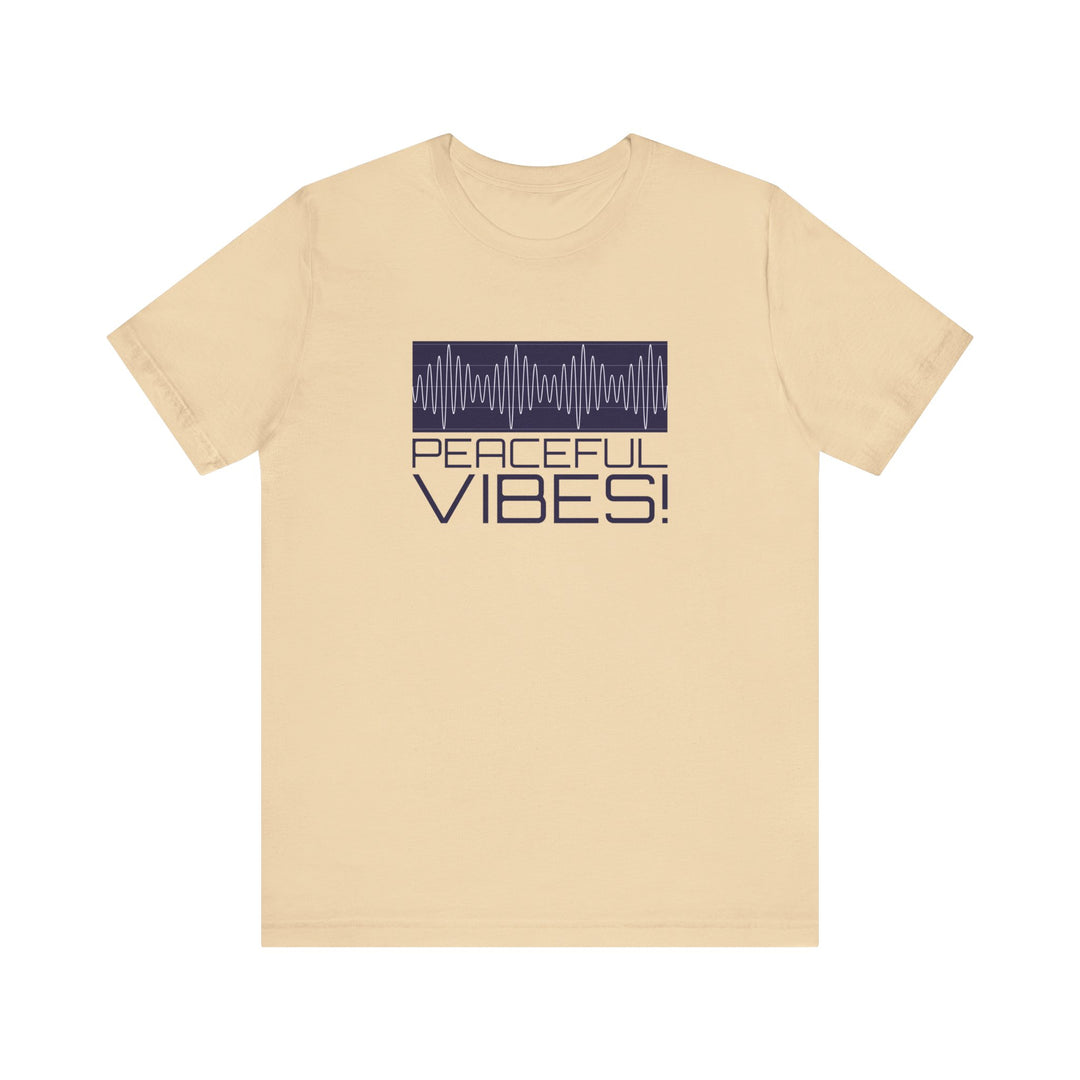 "Peaceful Vibes 2.0" Unisex Jersey Short Sleeve Tee