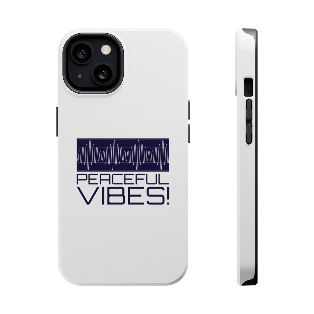 "Peaceful Vibes 2.0" Magnetic iPhone Tough Cases  - Where Tranquility Meets Toughness