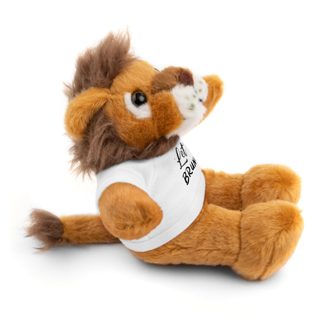 "Let's Brunch" Stuffed Animals with Tee = Cuddly Fun!