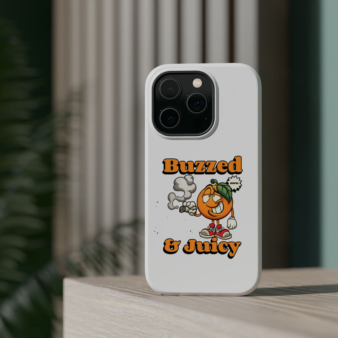 Buzzed & Juicy – Squeeze Me, I’m Toasted | MagSafe® iPhone Case