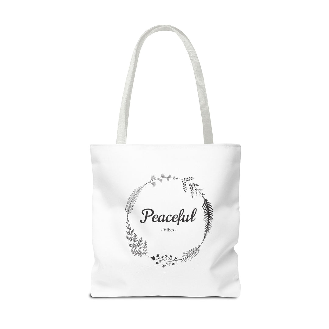 "Peaceful Vibes" Tote Bag