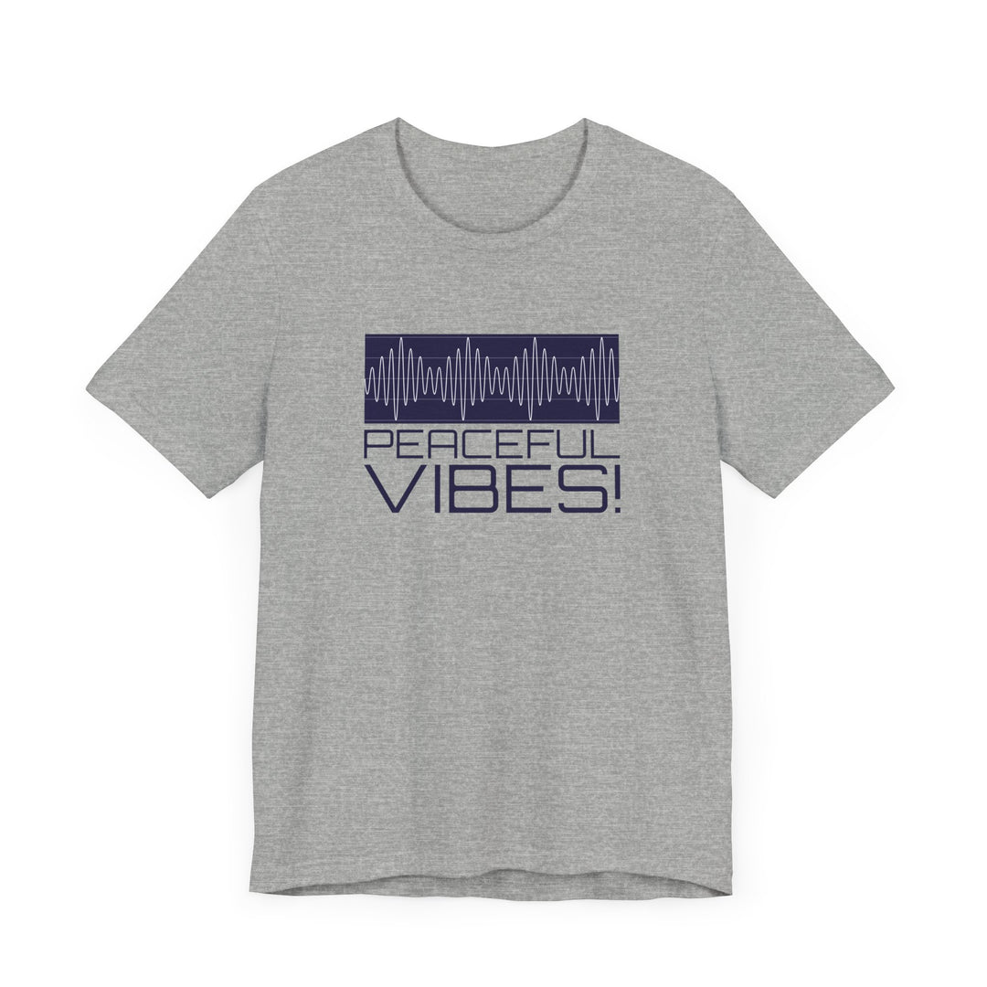 "Peaceful Vibes 2.0" Unisex Jersey Short Sleeve Tee