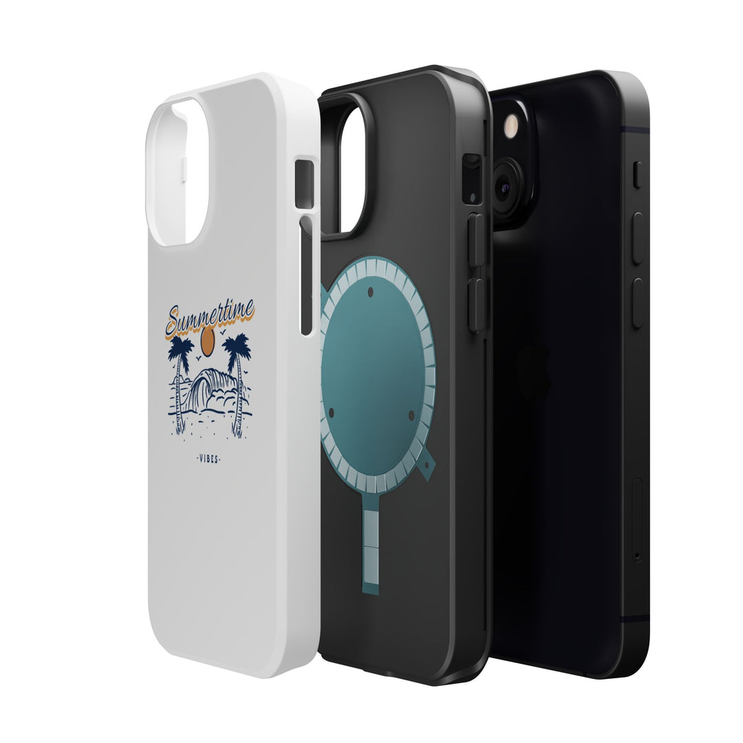 "Summertime Vibes" iPhone Case – Heatproof Your Style Magnetic Tough Cases