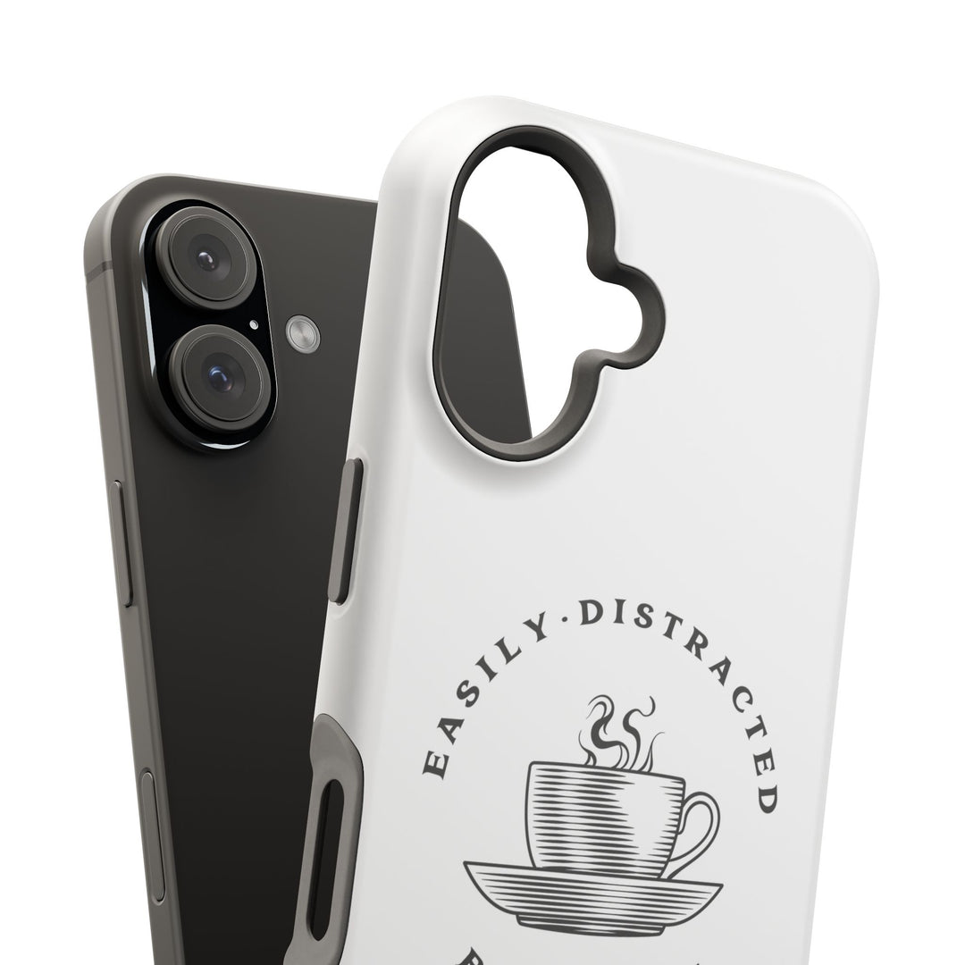 Easily Distracted By Coffee – Spill-Proof Your Distraction MagSafe® iPhone Case