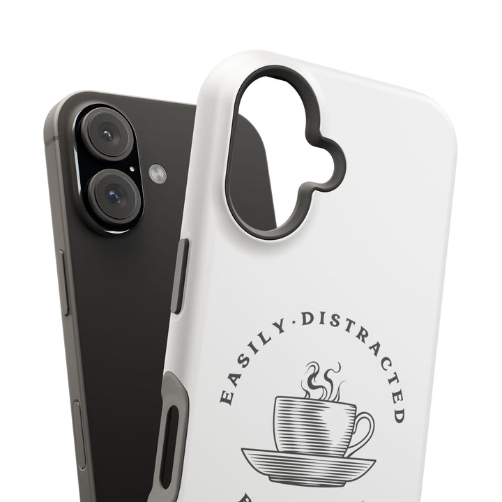 Easily Distracted By Coffee – Spill-Proof Your Distraction MagSafe® iPhone Case