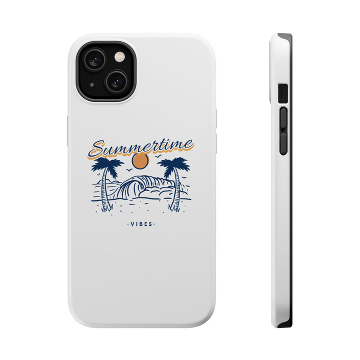 "Summertime Vibes" iPhone Case – Heatproof Your Style Magnetic Tough Cases