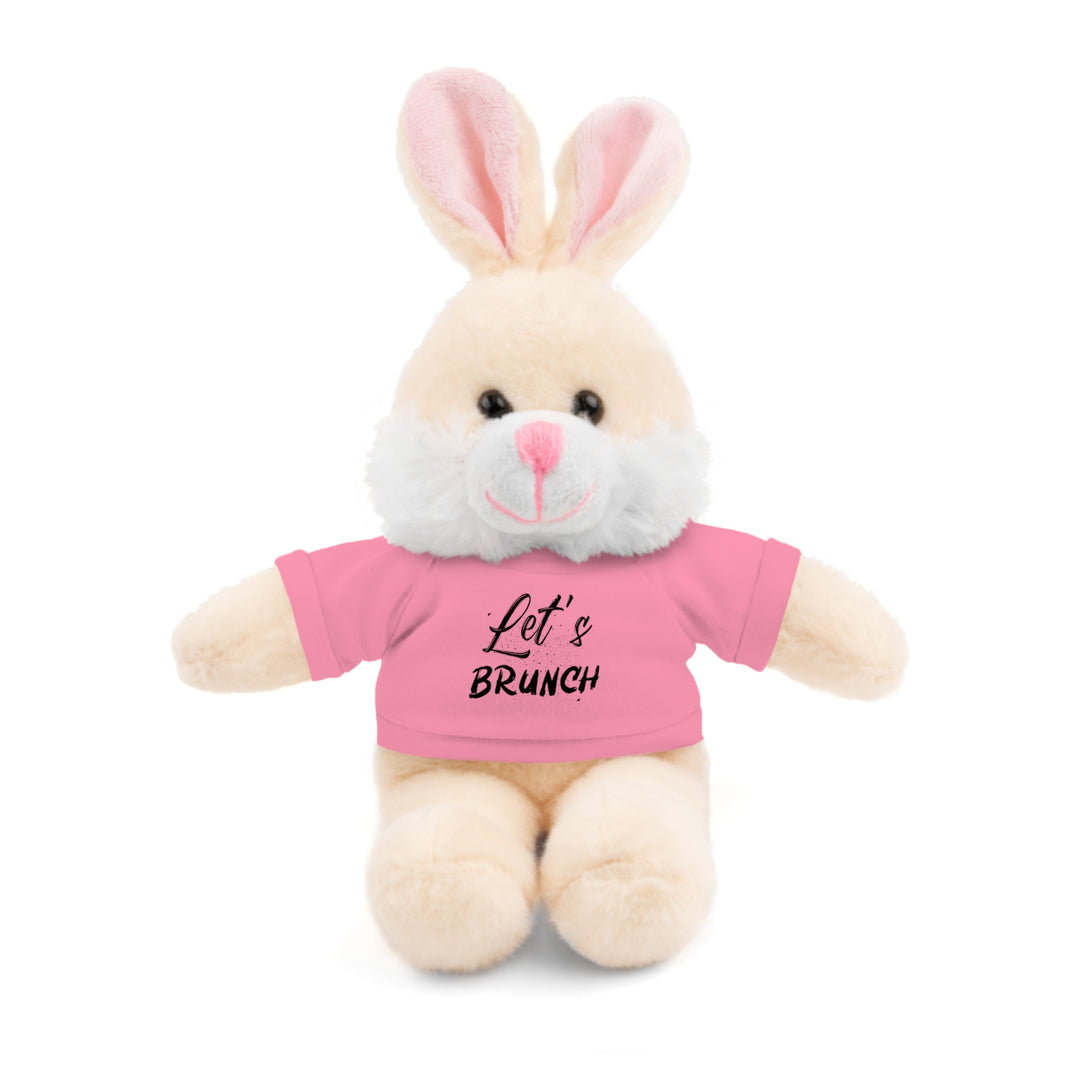 "Let's Brunch" Stuffed Animals with Tee = Cuddly Fun!