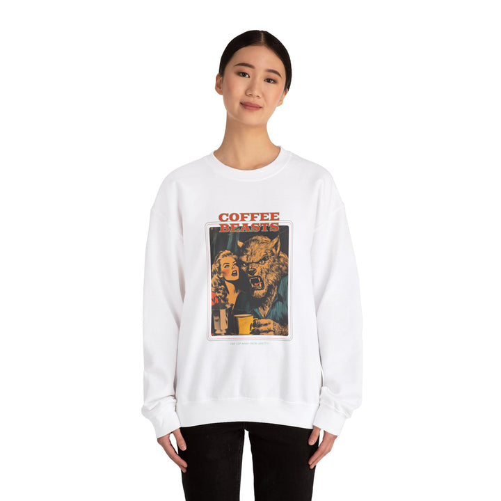 "Coffee Beasts" - Unleash Your Inner Beast Crewneck Sweatshirt