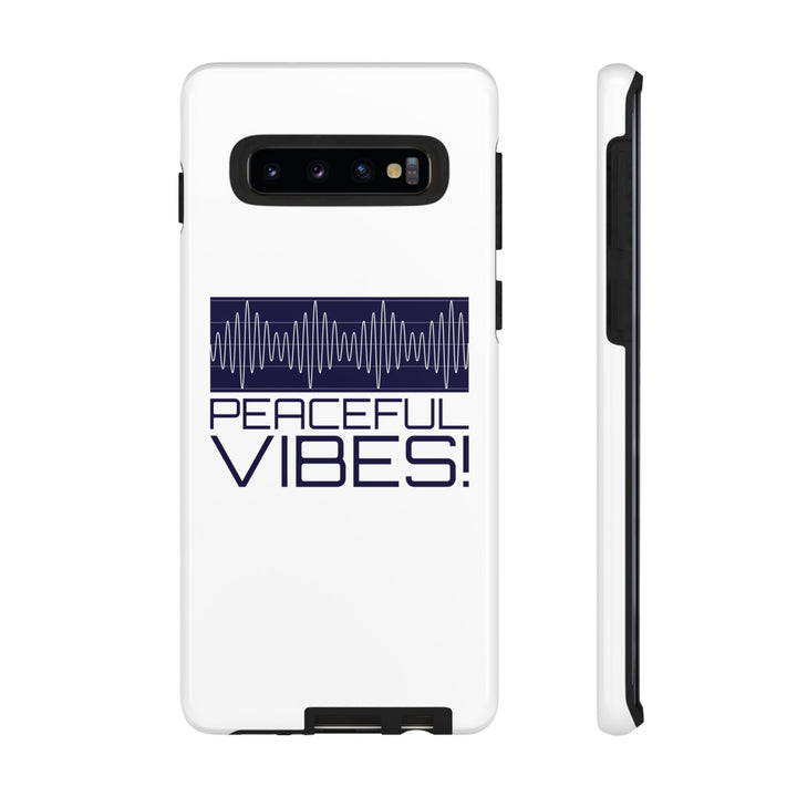 "Peaceful Vibes 2.0" Tough Cases For Androids