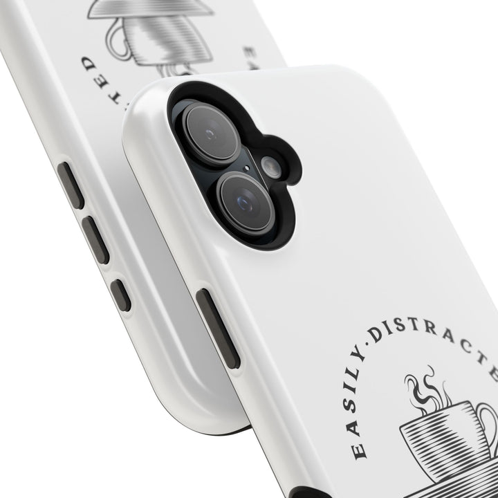 Easily Distracted By Coffee – Spill-Proof Your Distraction MagSafe® iPhone Case