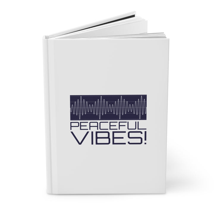 "Peaceful Vibes 2.0" Hardcover Journal Matte – For Your Calm and Collected Thoughts