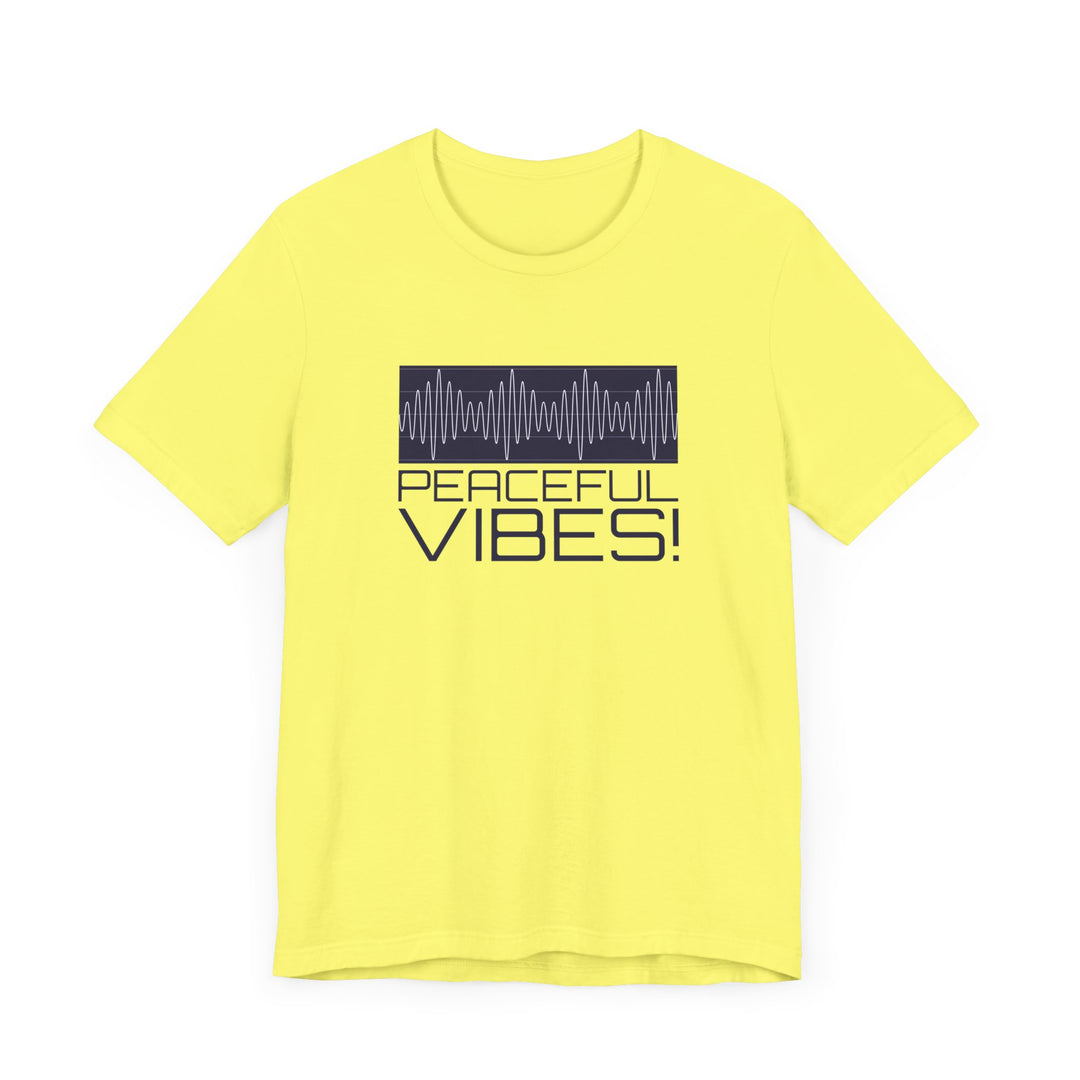 "Peaceful Vibes 2.0" Unisex Jersey Short Sleeve Tee